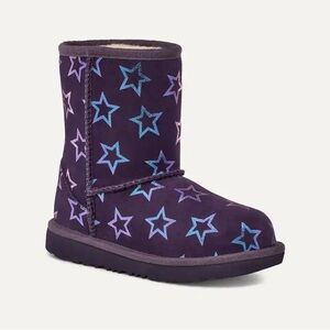 UGG Purple Boots with Star Design